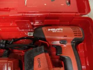 HILTI SFH 144A IMPACT WRENCH 18V WORKS GREAT 2 BATTERIES CHARGER 