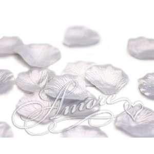  10 000 Wedding Silk Rose Petals Silver 