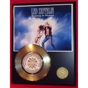 Heaven 24kt Gold 45 Record LTD Edition Display Laser Etched w/ Lyrics 