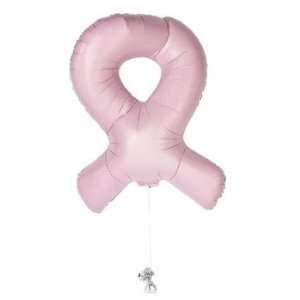  Jumbo Pink Ribbon Mylar Balloon   Balloons & Streamers 