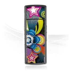   Design Skins for Samsung F200   70ies Flower Design Folie Electronics