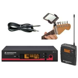  Wireless Guitar System EW172G3 A Band (516 558 Mhz) with Free Guitar 