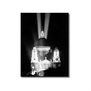  WWII VE DAY LONDON ST. PAULS 9x12 Unframed Photo by Replay 