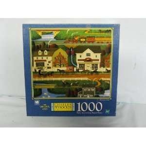  Charles Wysocki 1000 Piece Jigsaw Puzzle Titled, Hometown 