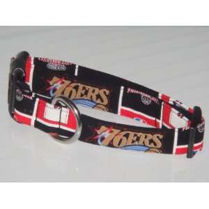  NBA Philadelphia 76ers Basketball Dog Collar X Small 3/4 