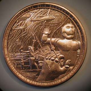 2010 Hard Times Token by Daniel Carr, Puppet Masters / Weed Money 