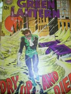 Green Lantern # 65 Dry Up Die evil doctor Emerson 1968  