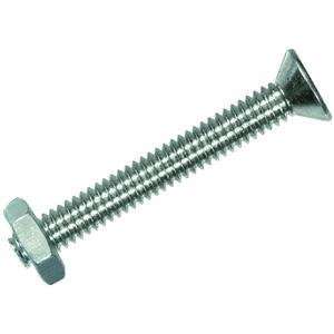  Hillman Fastener Corp 7788 Machine Screw With Nut Pack of 