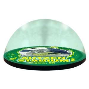   Ducks Stadium Round Crystal Magnetized Paperweight