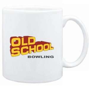  Mug White  OLD SCHOOL Bowling  Sports: Sports & Outdoors