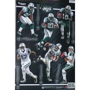  New York Jets Fathead NFL 6 Player Team Set Official Wall 