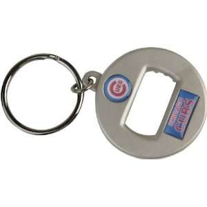  Chicago Cubs EZ Opener Silver Key Tag: Sports & Outdoors