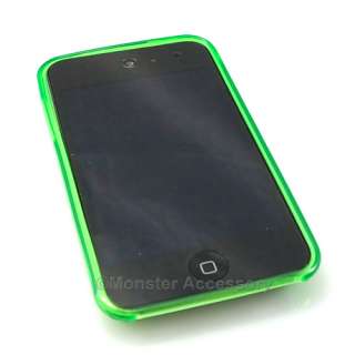Protect your Apple iPod Touch 4 with Green Gel Candy Case!