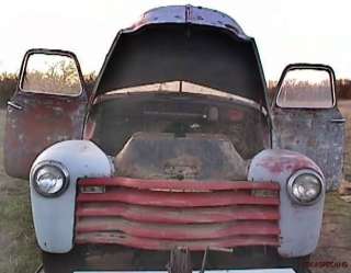 v1chevytr, 1950 CHEVROLET 5 WINDOW PICKUP PROJECT TRUCK or RAT HOT ROD 