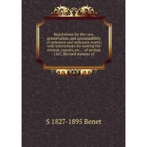   etc., . of section 1167, Revised statutes of S 1827 1895 Benet Books