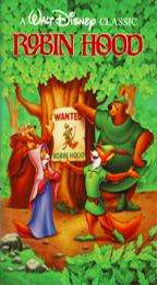 Robin Hood VHS, 1991  