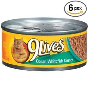 Lives Ocean Whitefish Dinner Canned Cat Food 5.50 oz, 4 Count (Pack 
