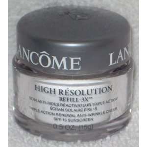   High Resolution Re Fill 3X Anti Wrinkle Cream: Health & Personal Care