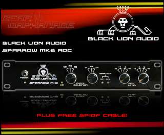 Black Lion Audio Sparrow MK2 ADC BLACK  