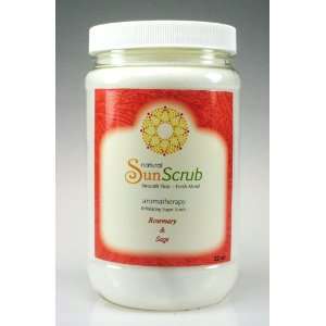  Bulk Body Scrub   Rosemary & Sage 32 Oz.: Health 