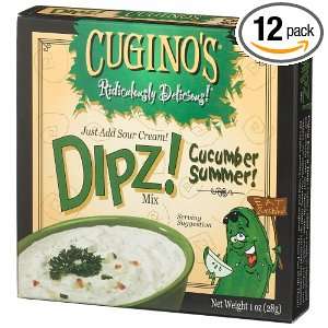 Cuginos Gourmet Foods, Ridiculously Delicious DIPZ, Cucumber Summer 