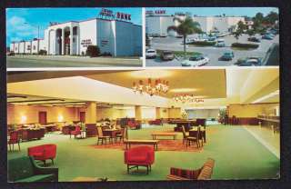 1960s Old Cars Edison National Bank Fort Myers FL Lee C  
