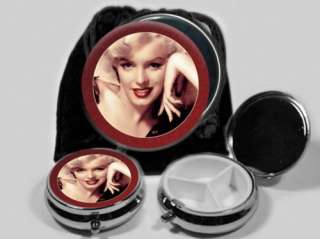 Marilyn Monroe Pocket Mirror Pill Box #785  