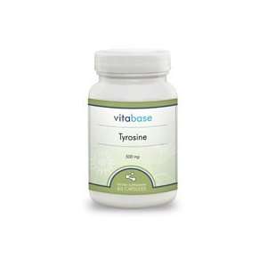  Vitabase Tyrosine Relieve Stress & Healthy Mood 500 mg 60 