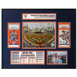  Detroit Tigers 2005 All Star Game Ticket Frame: Sports 
