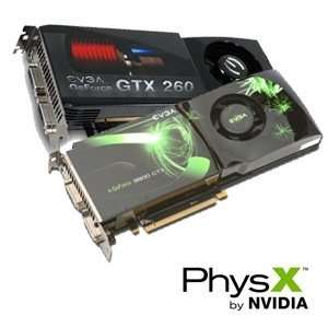  EVGA GeForce GTX 260 w/ 9800 GTX Bundle Electronics