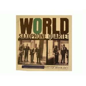 World Saxophone Quartet Poster Flat The