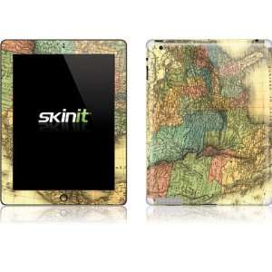  US and Mexico Map 1848 skin for Apple iPad 2