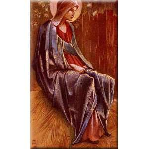   Virgin 9x16 Streched Canvas Art by Burne Jones, Edward