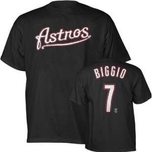  Craig Biggio Majestic Name and Number Houston Astros T 