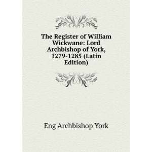  The Register of William Wickwane Lord Archbishop of York 