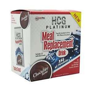  HCG Platinum Meal Replacement Drink, 12 36.5 g packs [15.5 