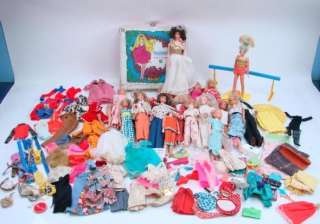   Mod Barbie Dolls & Clothing Fluff Francie Skipper Midge Bride  
