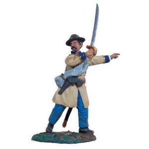  Confederate Infantry Officer Advancing #2 