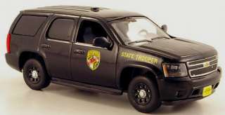    modelcar CHEVROLET TAHOE 2011 MARYLAND STATE POLICE   1/43  