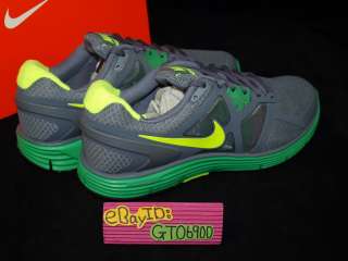 Nike Lunarglide 3 Cool Grey Green US:8~11.5 Running 454164003  