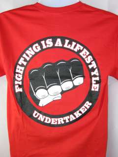 Undertaker Big Evil Fighting is a Lifestyle T shirt New  