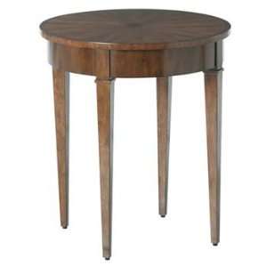  Geneva Starburst Star Inlay/Wood Veneers Table: Furniture & Decor