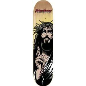   Pierced Woodgrain Stain Deck 7.75 Skateboard Decks