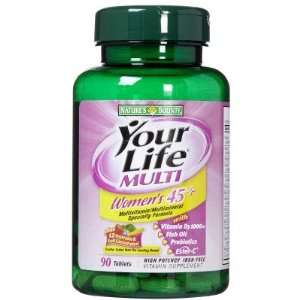  Your Life  Womenss Multi 45+, 90 tablets: Health 
