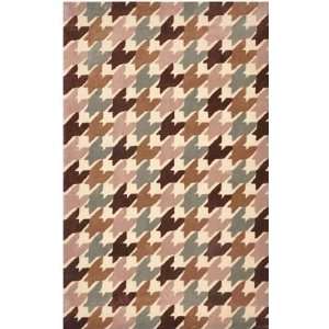  Jaipur Brio Houndstooth Antique White   2 x 3