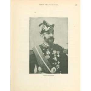  1891 Print French General Boulanger 