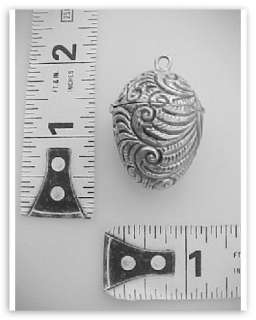   metal sterling silver shape acorn style thimble case item x 2165