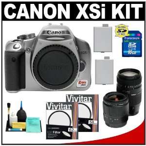 Canon EOS Digital Rebel XSi 12.2 Megapixel SLR Camera Body with Tamron 