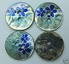 LOT 24 24L 15.2mm ABALONE SHELL SHIRT BUTTON 2H ANTIQUE items in J J 