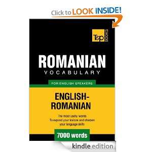   for English Speakers   English Romanian   7000 Words [Kindle Edition